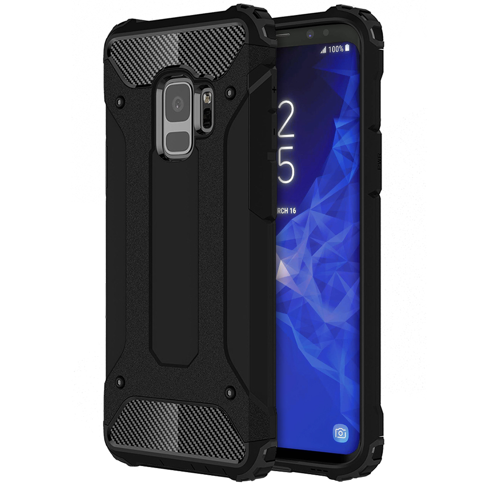 Military Defender Shockproof Case - Samsung Galaxy S9 (Black)